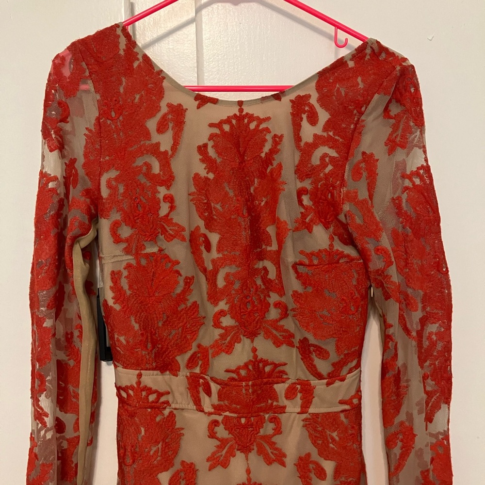 For Love and Lemons red dress S